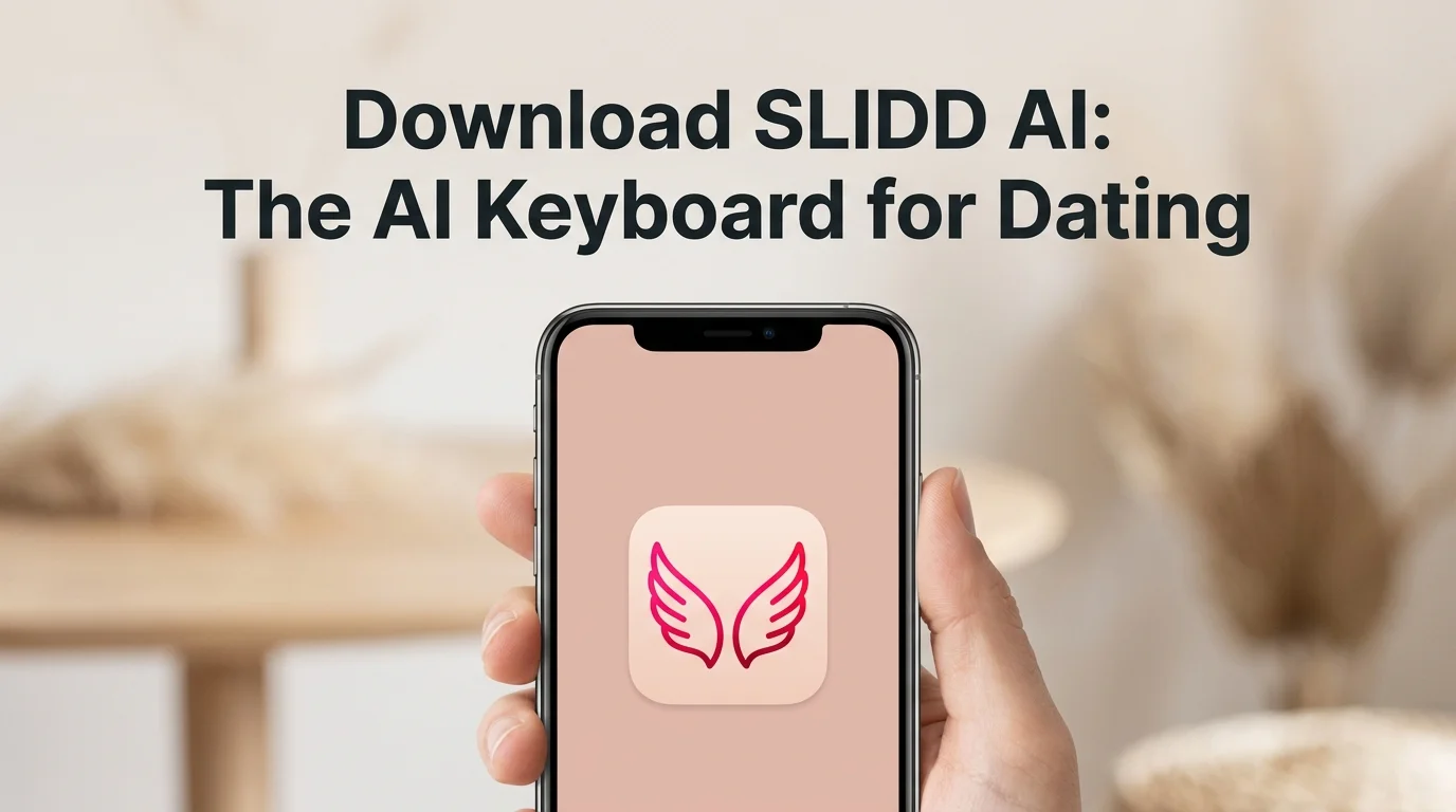 SLIDD AI download screen showing the app icon on an iPhone home screen