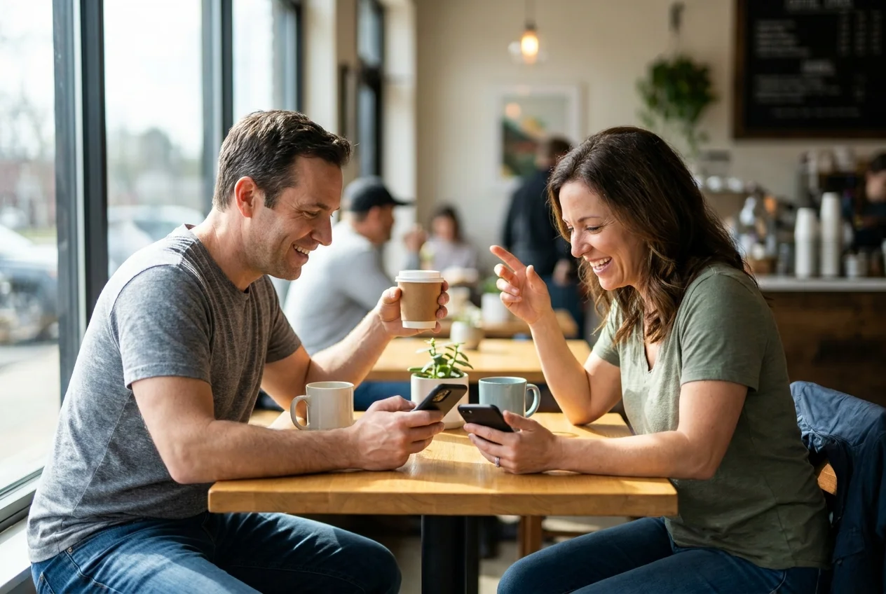Conversation momentum building from first opener to real connection