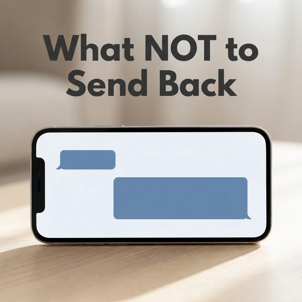 Comparison of a generic lazy Hinge reply next to a specific, thoughtful one