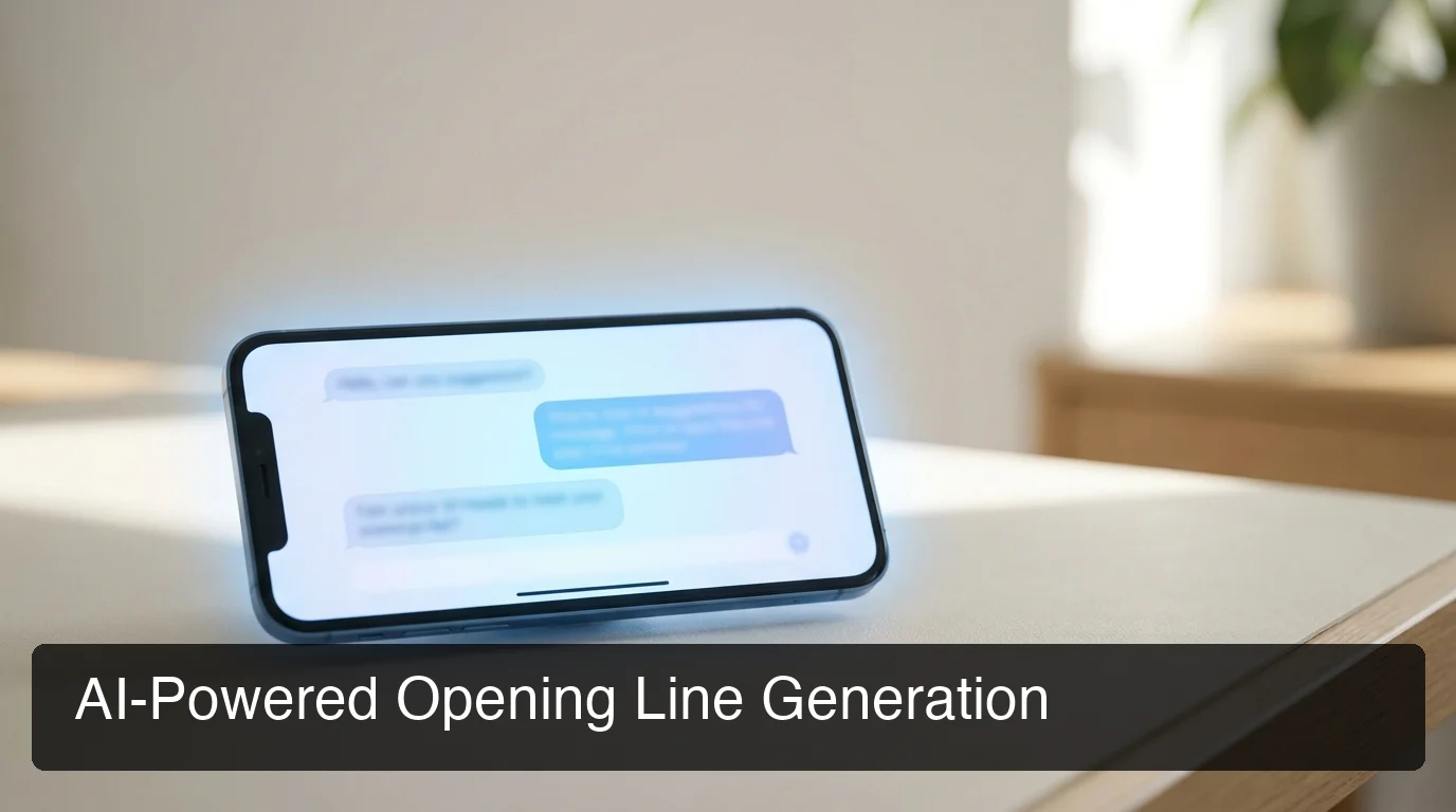 AI-powered tinder opening line generation with SLIDD keyboard
