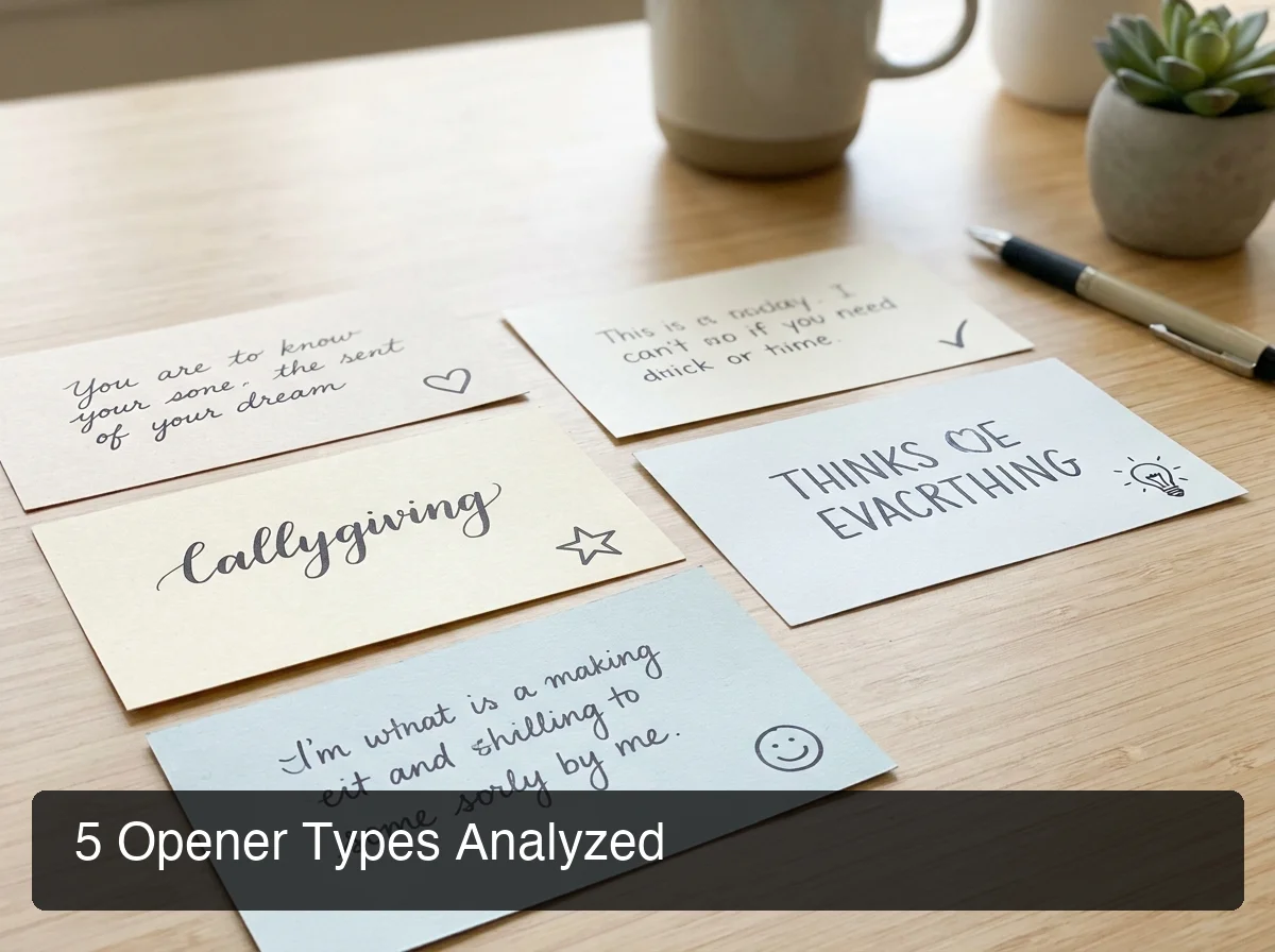 Tinder opening lines: 5 opener types analyzed for response rates